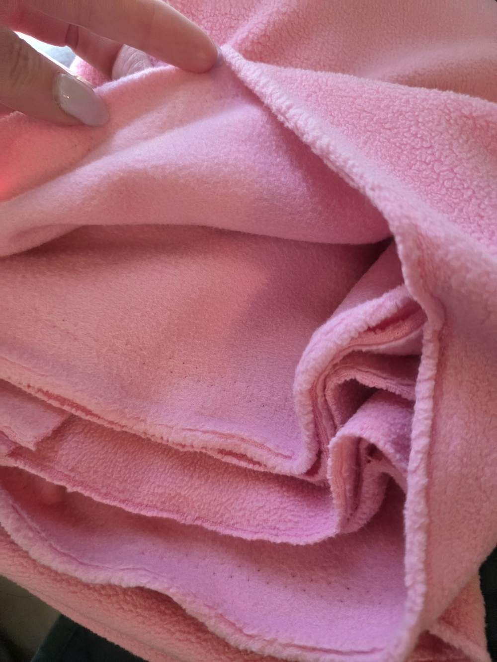 Soft Pink Polar Fleece Panel 58x72 - New Never Used